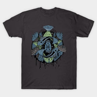 Mellow Cool Mystic Pisces Motion T-Shirt